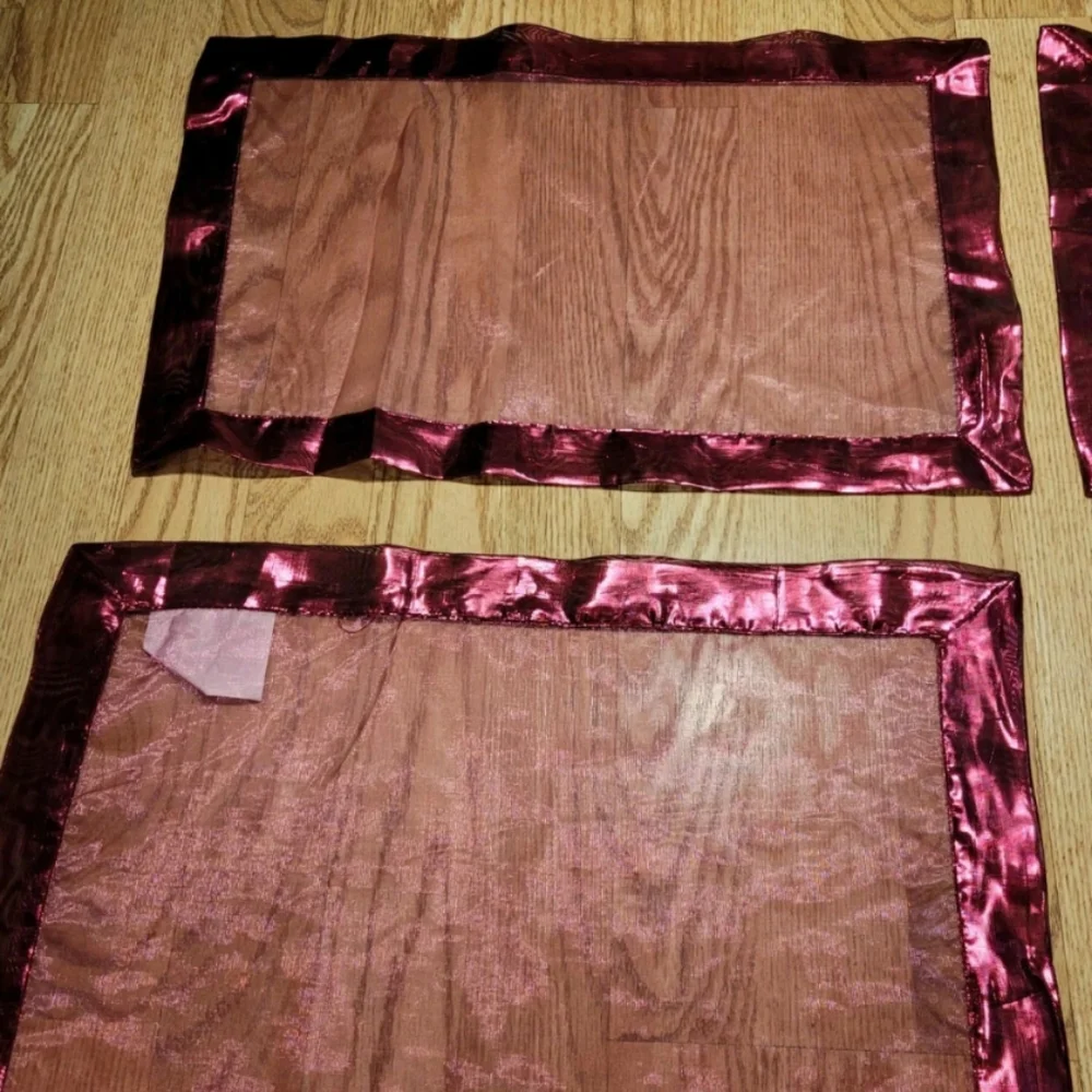 Ikea Placemats Lot Of 4 Sheer Fiesta